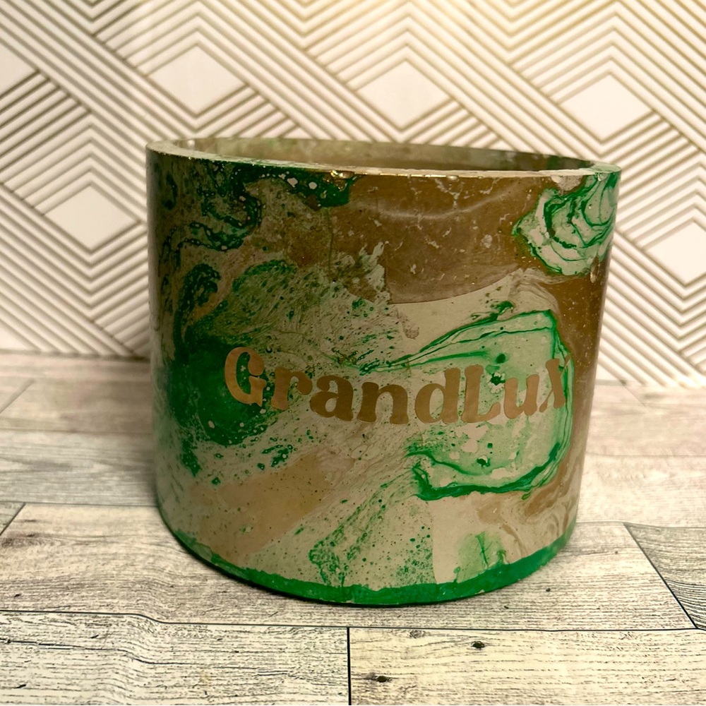 Giant 40oz Concrete marble candle